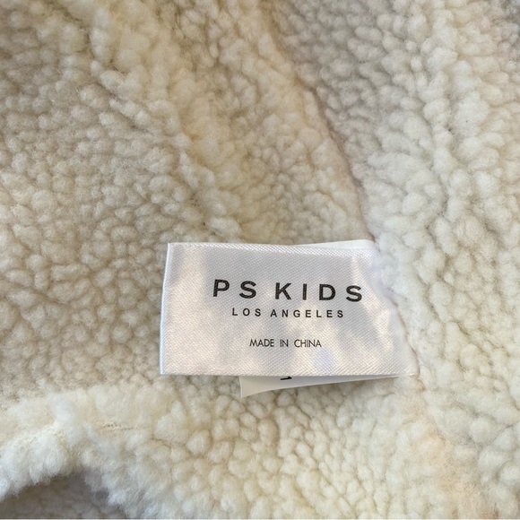 PS Kids Los Angeles Sherpa Lined Corduroy Jacket, Rust Orange, Boys’ L (10–12) - Picture 2 of 7